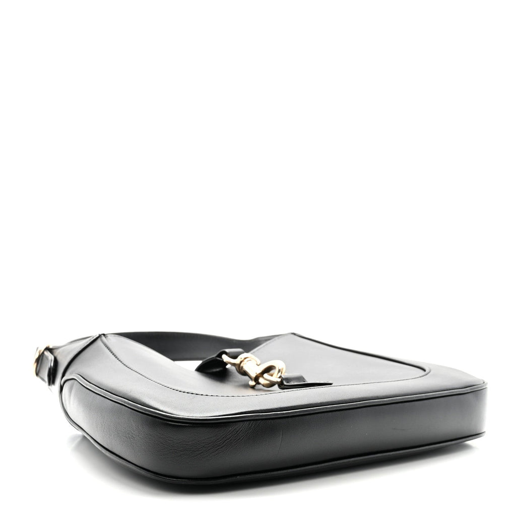 Calfskin Small Jackie Shoulder Bag Black £¨ Direct shipment via from wholesalehk.shop