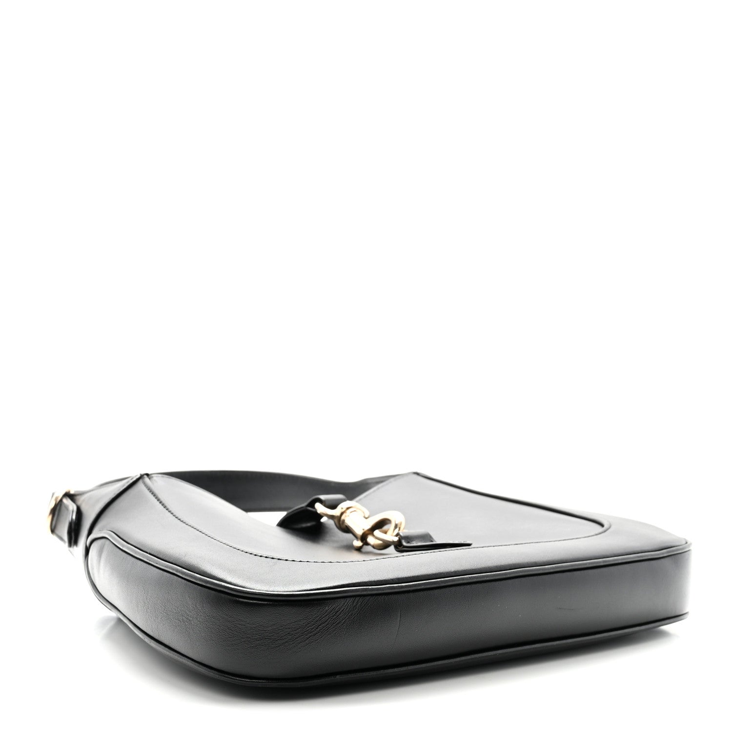Calfskin Small Jackie Shoulder Bag Black £¨ Direct shipment via from wholesalehk.shop