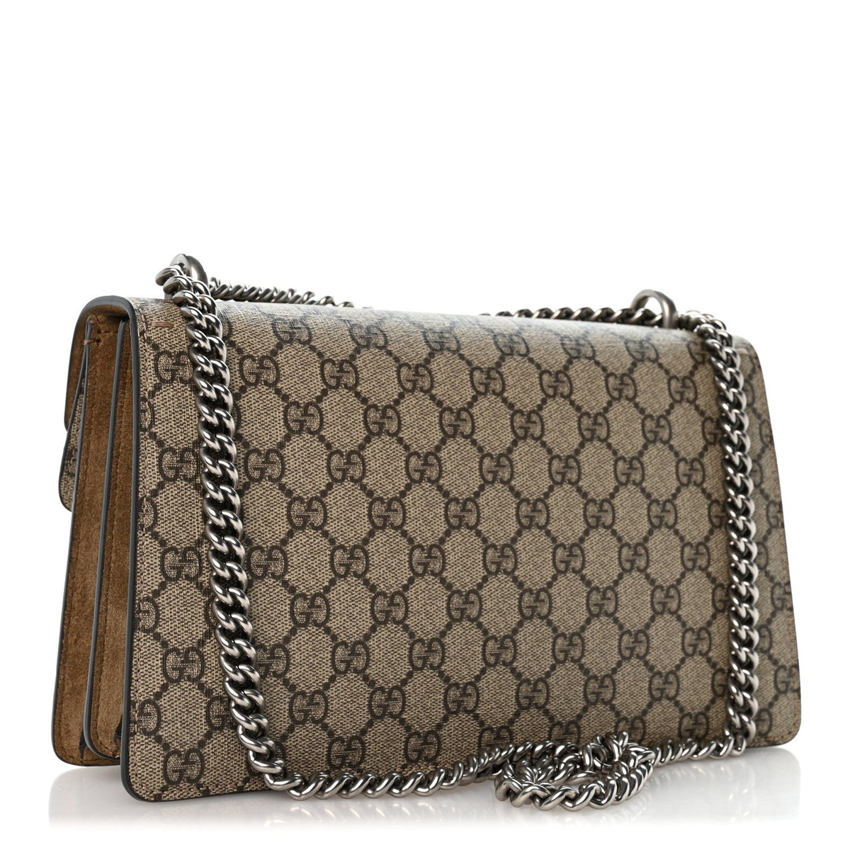 GG Supreme Monogram Small Dionysus Shoulder Bag Taupe wholesalehk.shop
