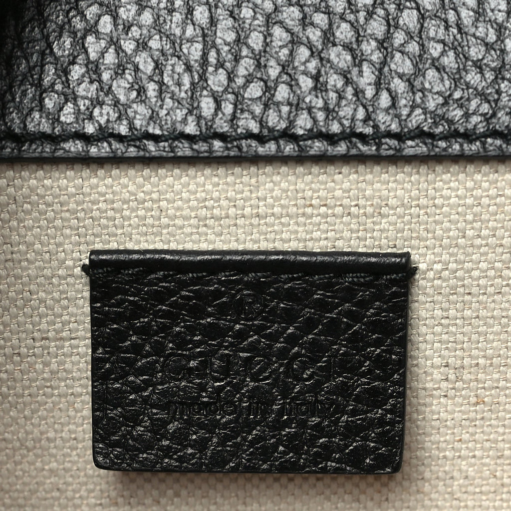 Pebbled Calfskin Small Dionysus Shoulder Bag Black wholesalehk.shop