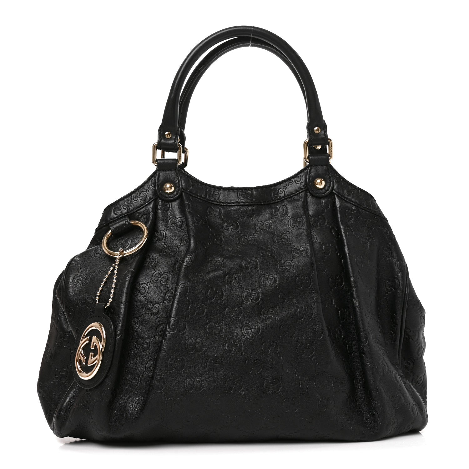 Guccissima Medium Sukey Tote Black £¨ Direct shipment via from wholesalehk.shop