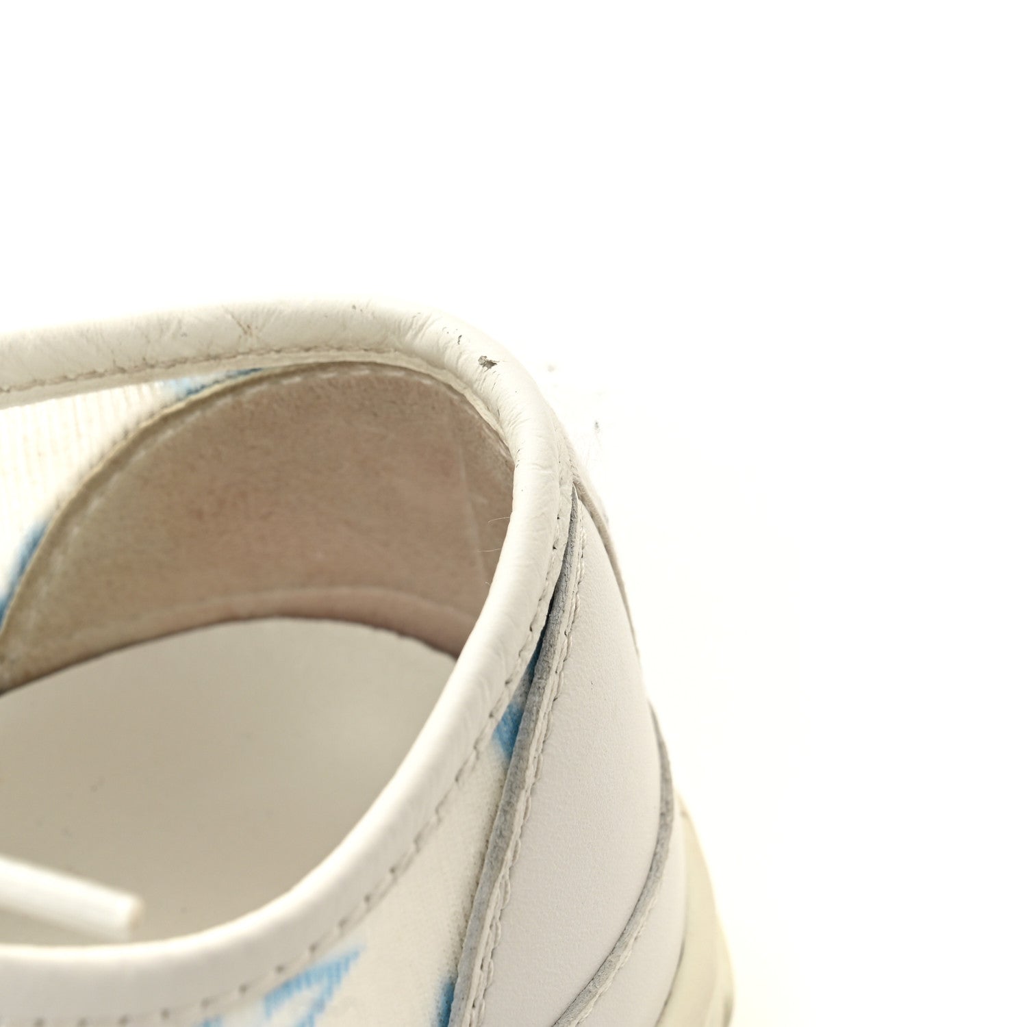 Technical Fabric Calfskin Monogram Stellar Sneakers 35  Blue £¨ Direct shipment via from wholesalehk.shop