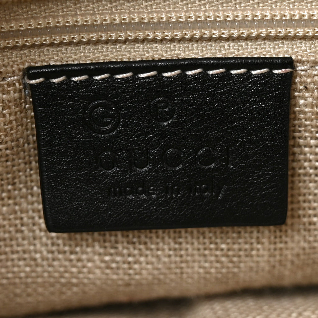 Microguccissima Small Bree Tote Black £¨ Direct shipment via from wholesalehk.shop