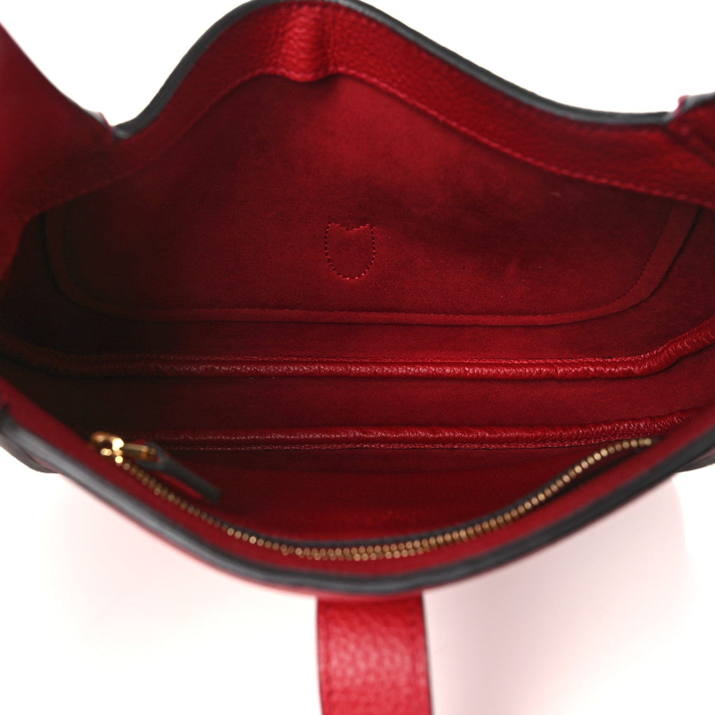 Ancora Calfskin Small Jackie 1961 Hobo Red £¨ Direct shipment via from wholesalehk.shop