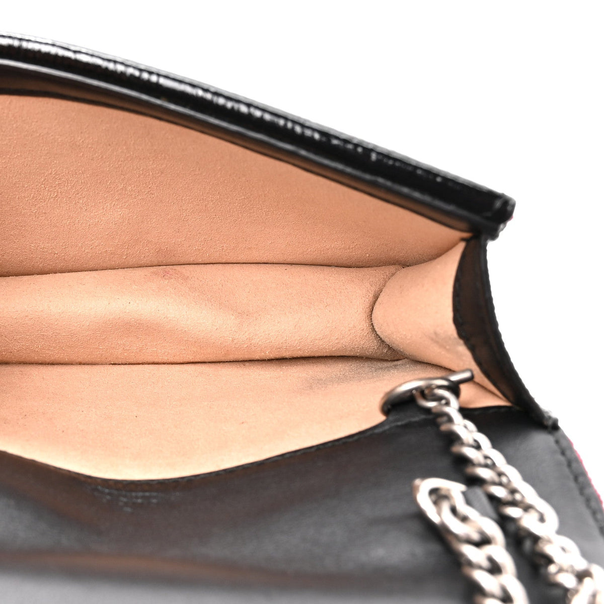 Velvet GG Monogram Super Mini Dionysus Shoulder Bag Red Cipria Black wholesalehk.shop