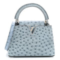 Ostrich Capucines Mini Blue Denim £¨ Direct shipment via from wholesalehk.shop
