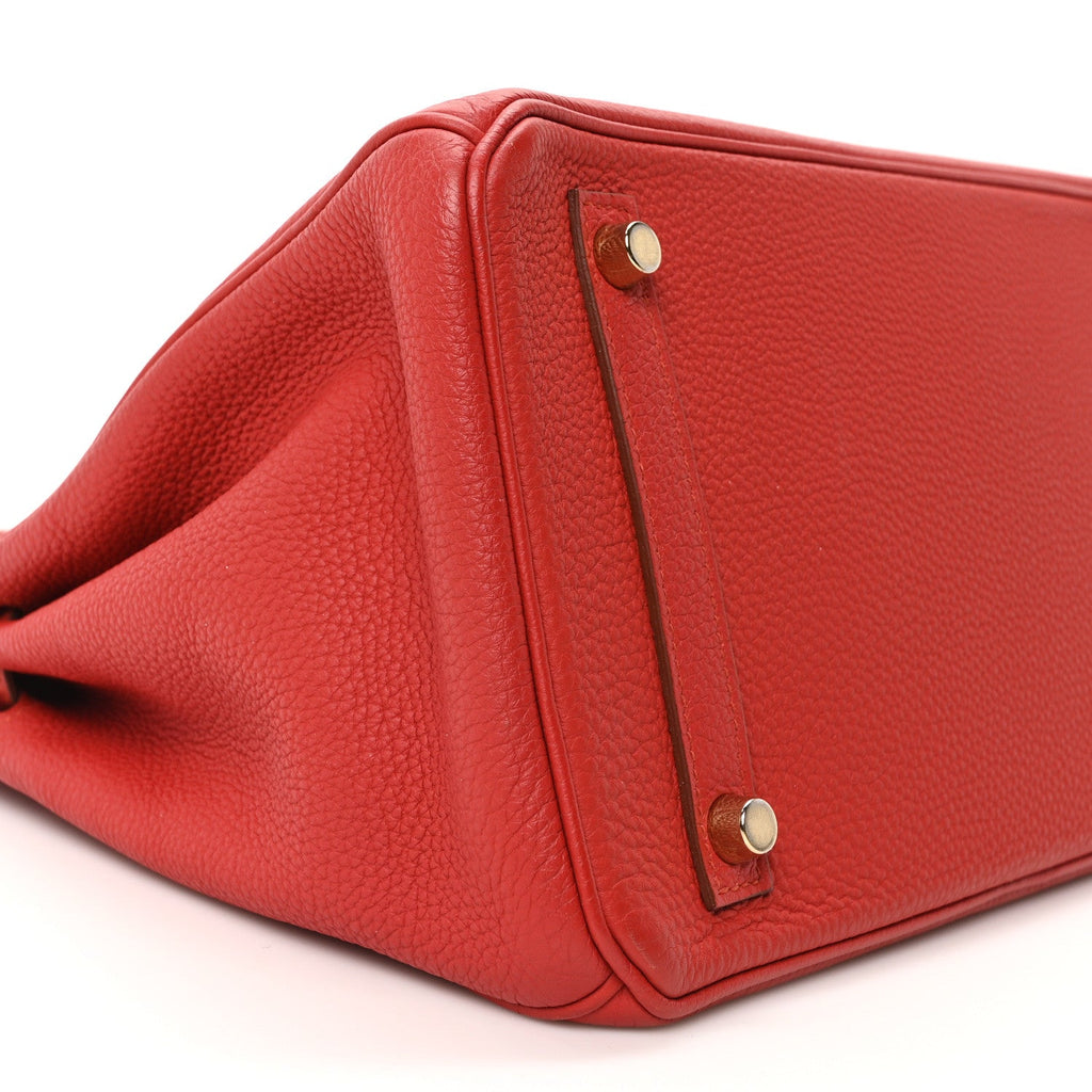 Taurillon Clemence Birkin 30 Rouge Casaque £¨ Direct shipment via from wholesalehk.shop