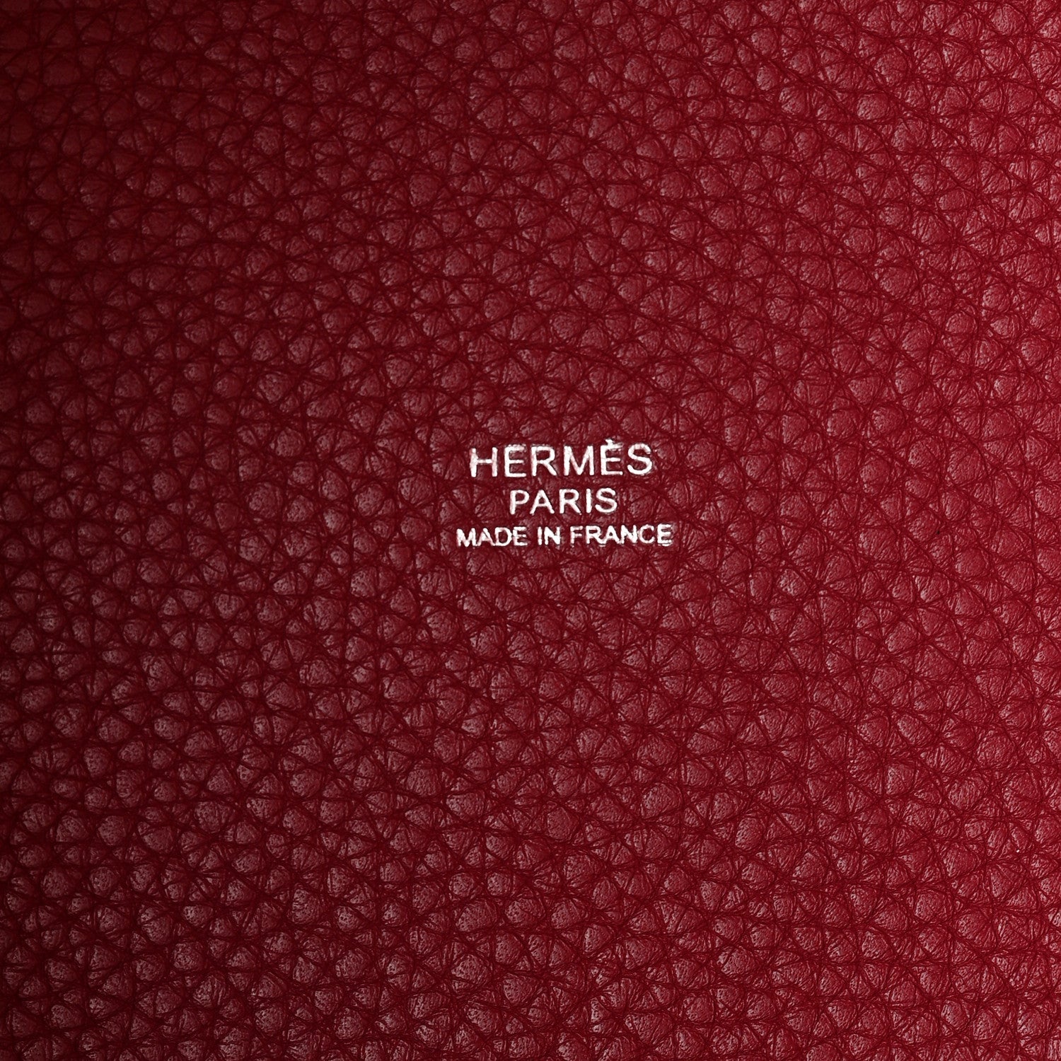 Taurillon Clemence Picotin Lock 18 PM Rubis £¨ Direct shipment via from wholesalehk.shop