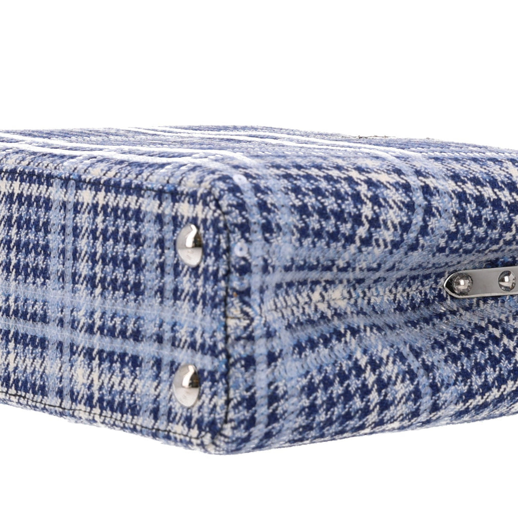Tweed Sequins Snakeskin Capucines BB Blue £¨ Direct shipment via from wholesalehk.shop