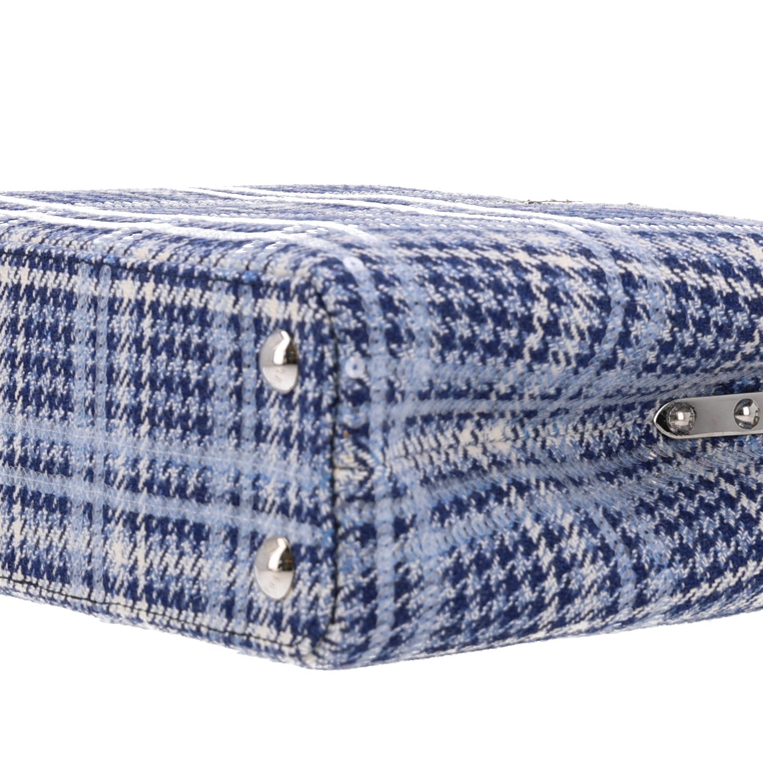 Tweed Sequins Snakeskin Capucines BB Blue £¨ Direct shipment via from wholesalehk.shop