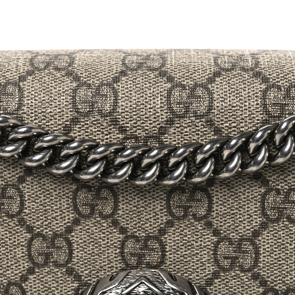 GG Supreme Monogram Small Dionysus Shoulder Bag Bright Turquoise wholesalehk.shop
