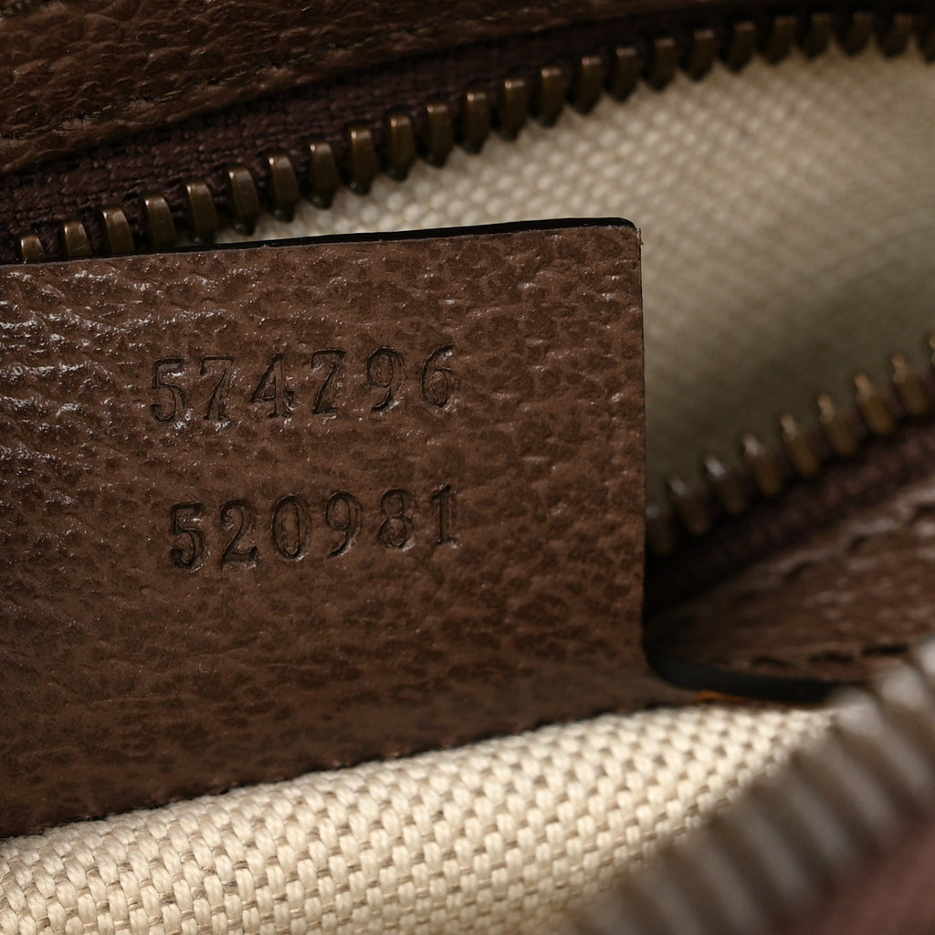 Soft GG Supreme Monogram Medium Ophidia Belt Bag Dark Brown wholesalehk.shop