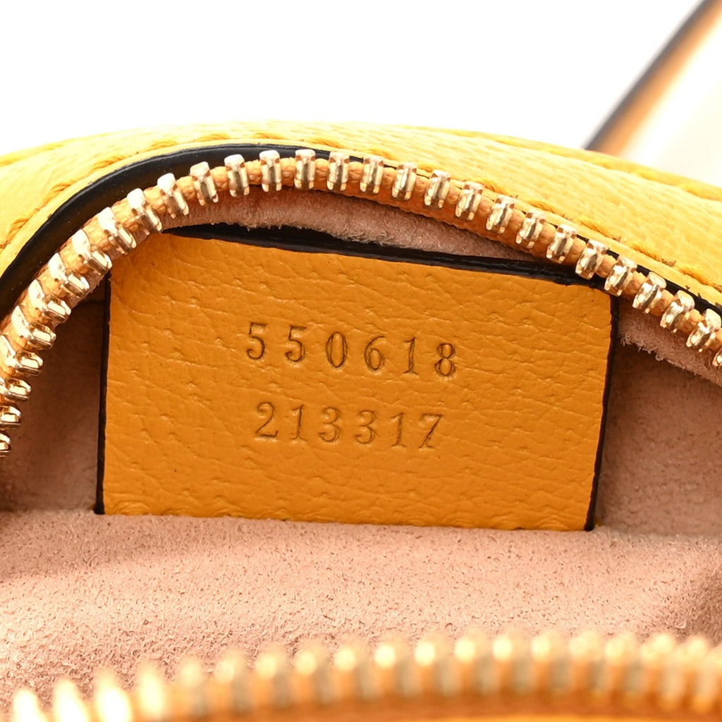 GG Supreme Monogram Flora Web Mini Ophidia Round Shoulder Bag Beige Multicolor Crop wholesalehk.shop