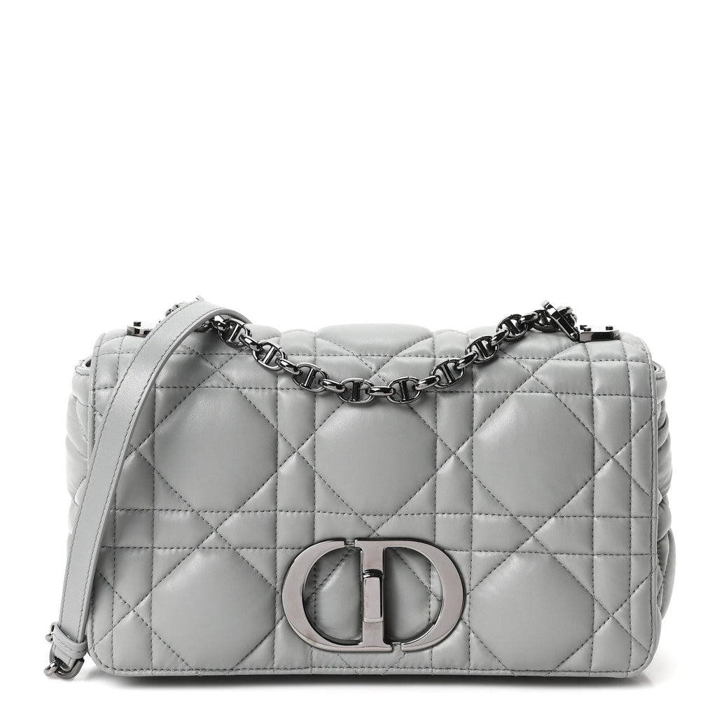Calfskin Macrocannage Medium Caro Bag Iron Grey wholesalehk.shop