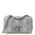Calfskin Macrocannage Medium Caro Bag Iron Grey wholesalehk.shop