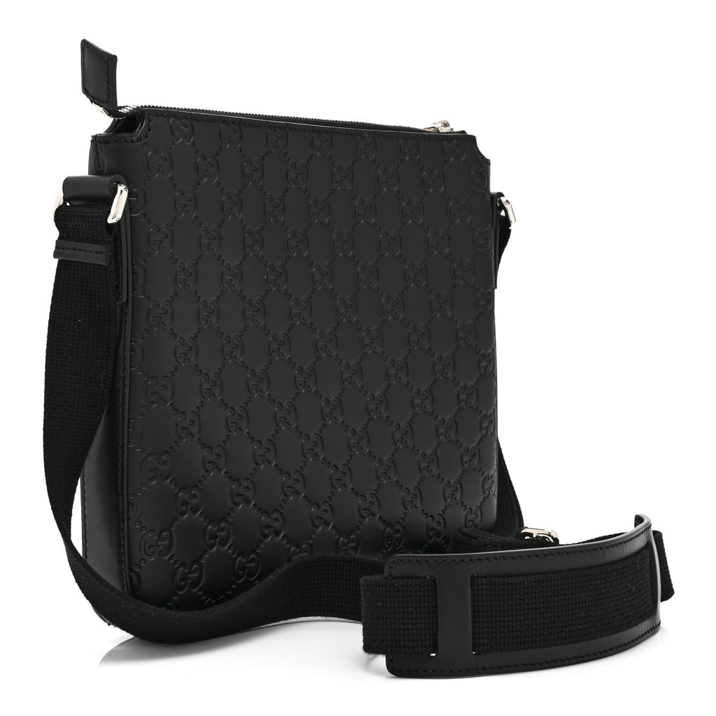 Guccissima Signature Small Messenger Bag Black £¨ Direct shipment via from wholesalehk.shop