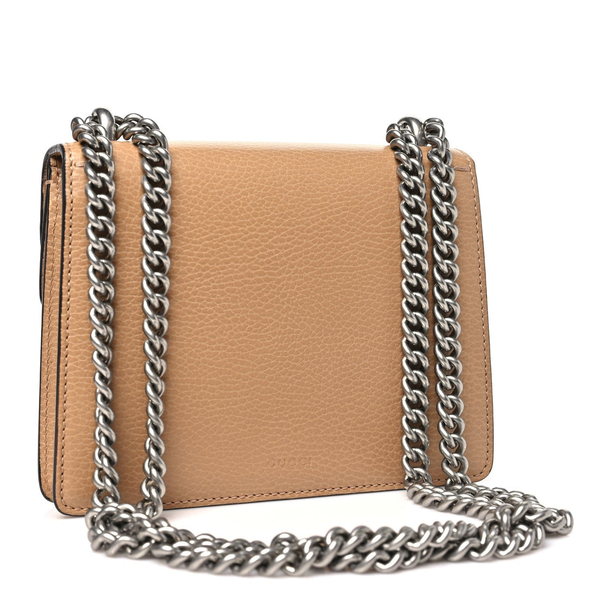 Dollar Calfskin Crystal Mini Dionysus Shoulder Bag Natural Tan Black Diamond wholesalehk.shop
