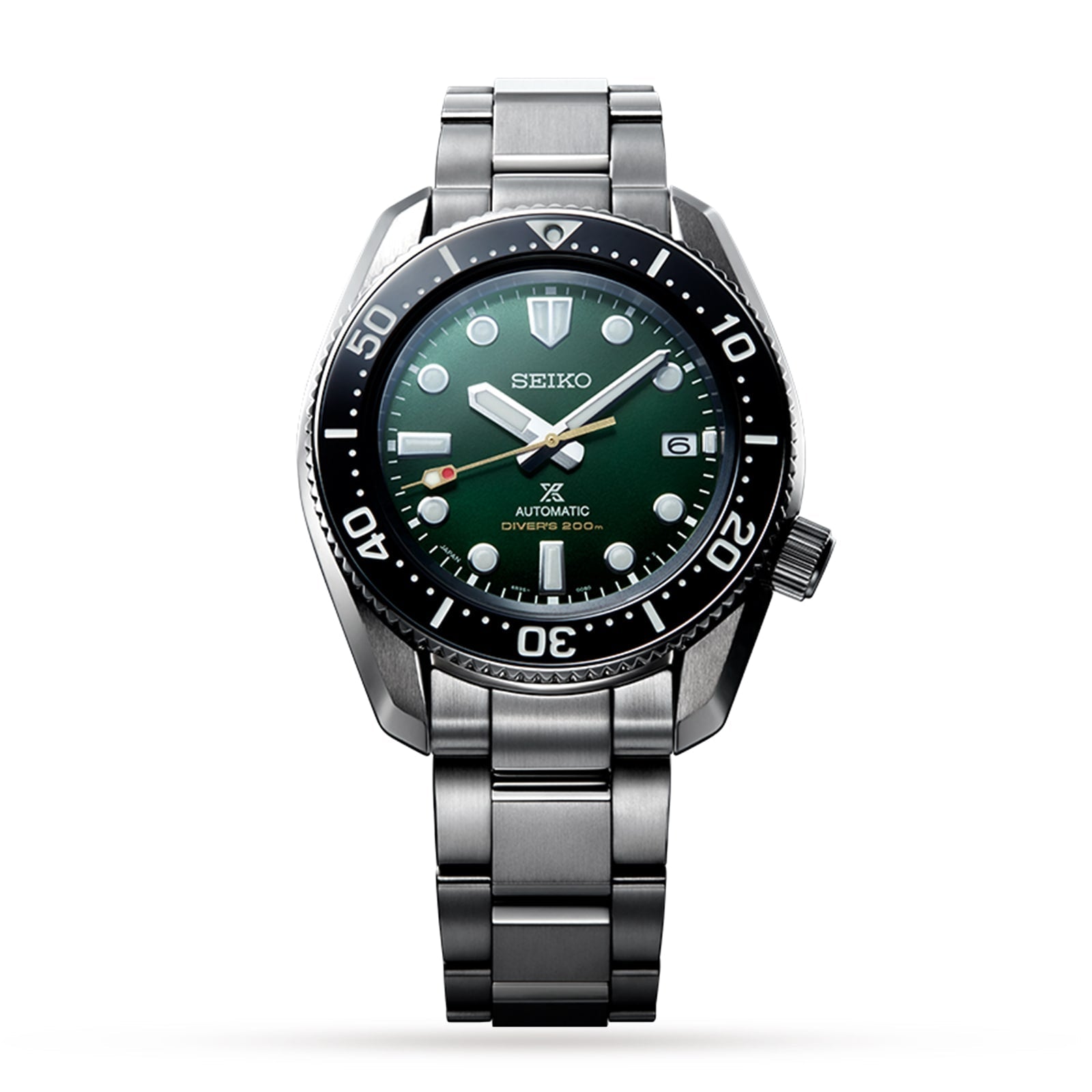 Seiko Prospex 140th Anniversary Limited Divers Green Dial Silver Steel Strap Watch For Men - SPB207J1 wholesalehk.shop