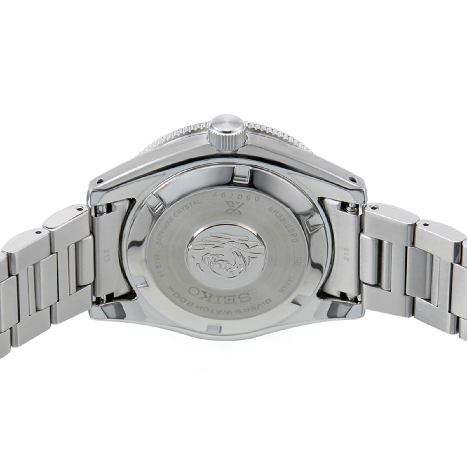 Seiko Prospex Glacier Save the Ocean Green Dial Silver Steel Strap Watch For Men - SPB297J1 wholesalehk.shop