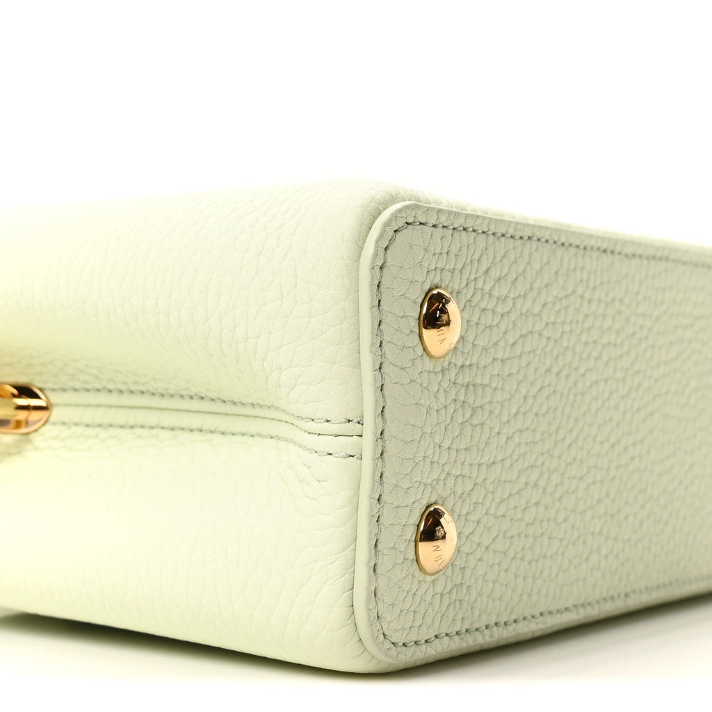 LV X TM Taurillon Mini Capucines Green £¨ Direct shipment via from wholesalehk.shop