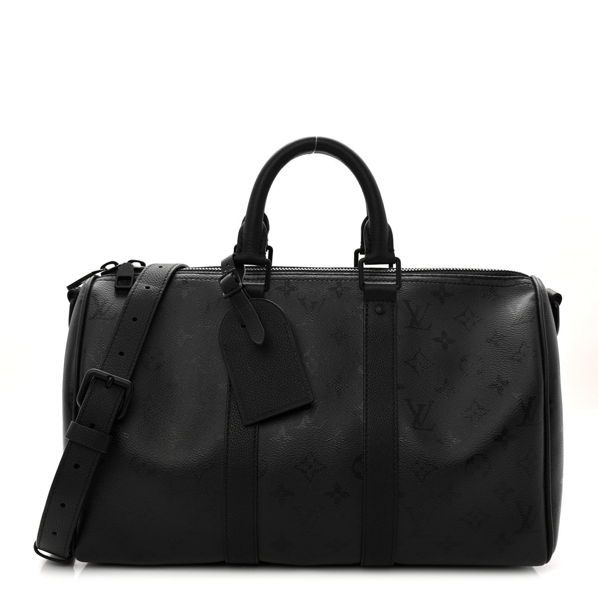 Monogram Midnight Keepall Bandouliere 35 Black wholesalehk.shop