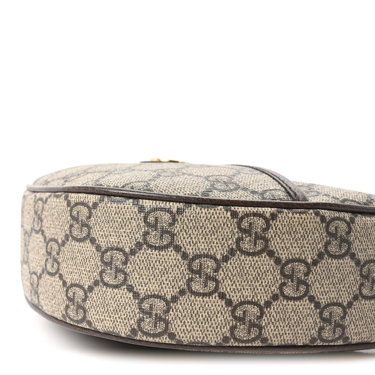 GG Supreme Monogram Textured Dollar Calfskin Small Ophidia Shoulder Bag Beige Ebony New Acero wholesalehk.shop
