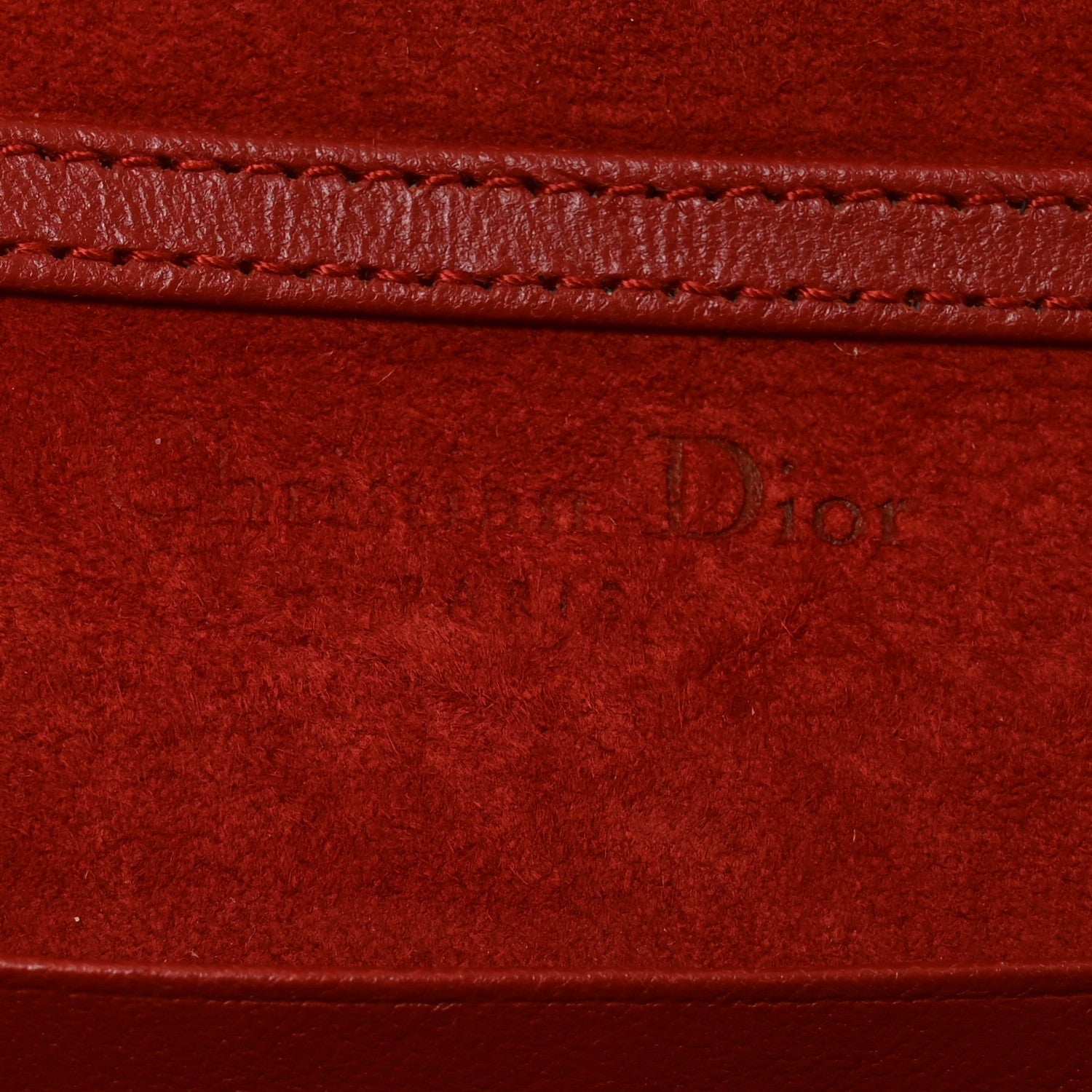 Calfskin Studded Diorama Flap Bag Red ¡§ Direct shipment via from wholesalehk.shop