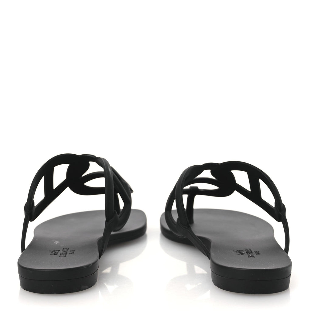 Rubber Womens Egerie Sandals 36 Black wholesalehk.shop