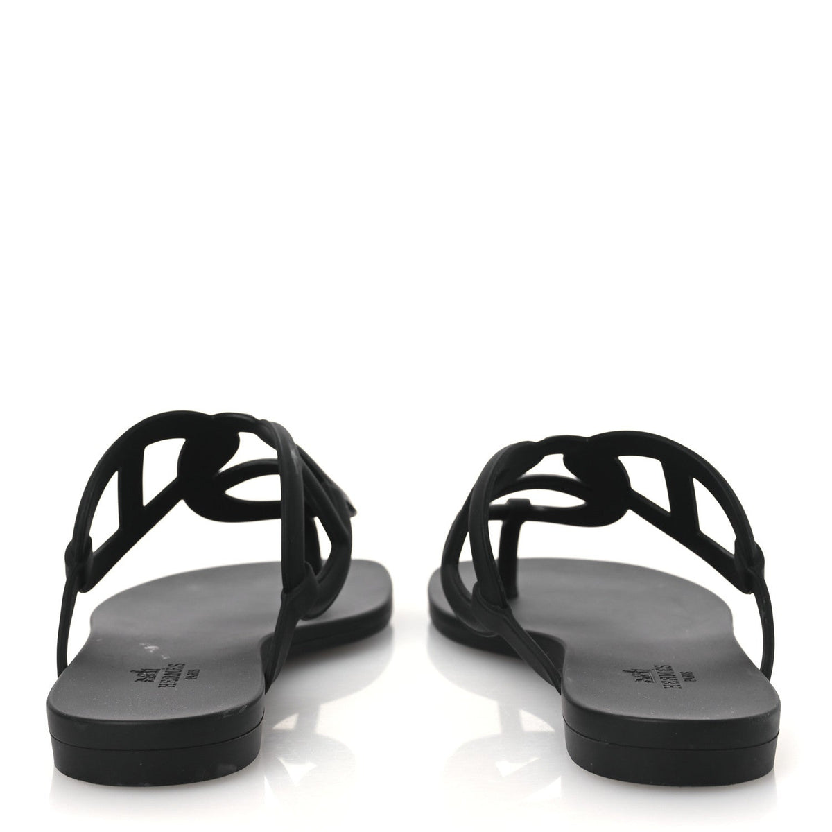 Rubber Womens Egerie Sandals 36 Black wholesalehk.shop