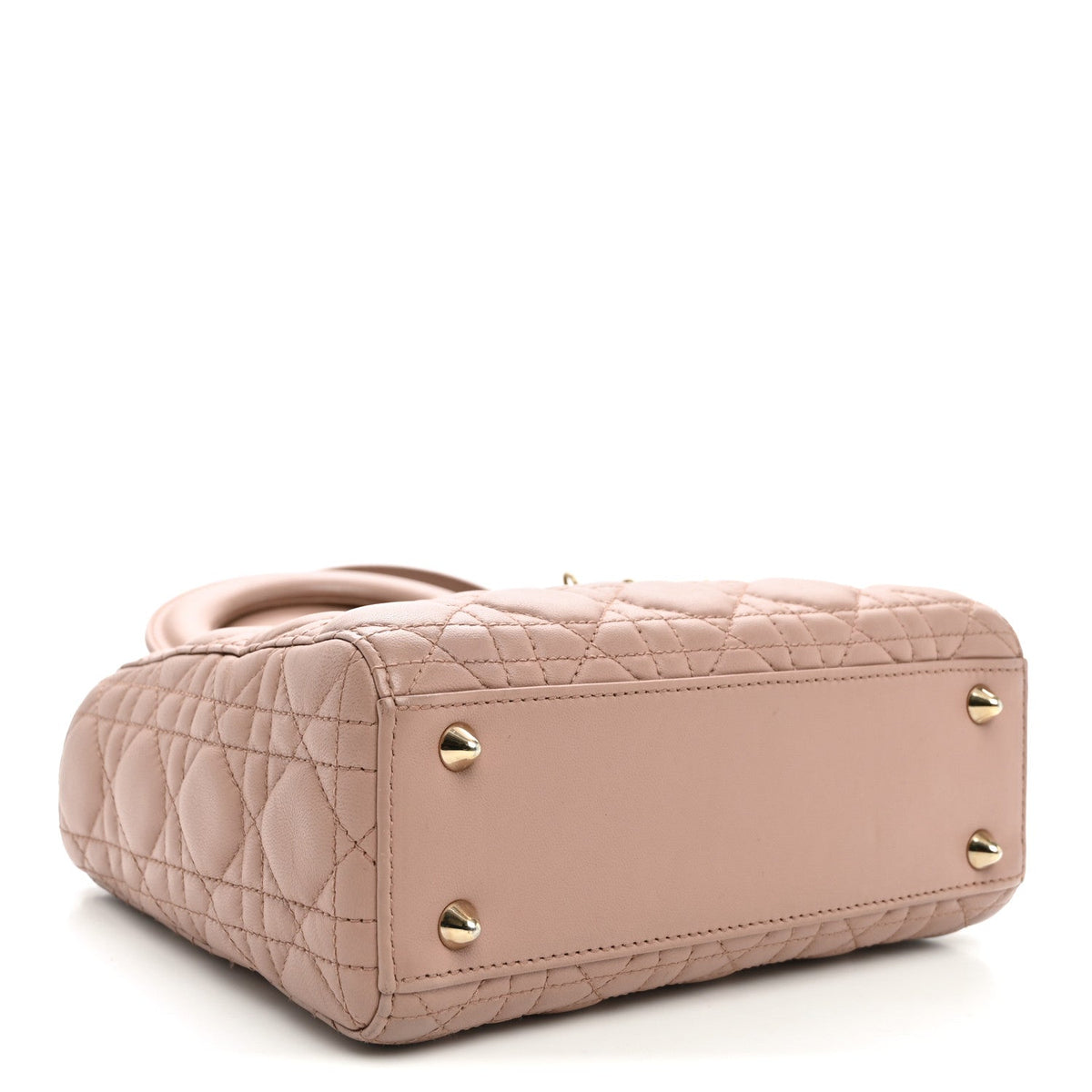 Lambskin Cannage Small My ABCDior Lady Dior Blush wholesalehk.shop