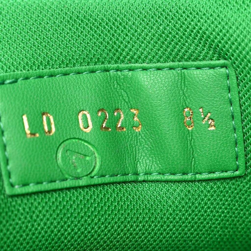 Mens LV Trainer Upcycling Sneakers 8.5 White Green £¨ Direct shipment via from wholesalehk.shop