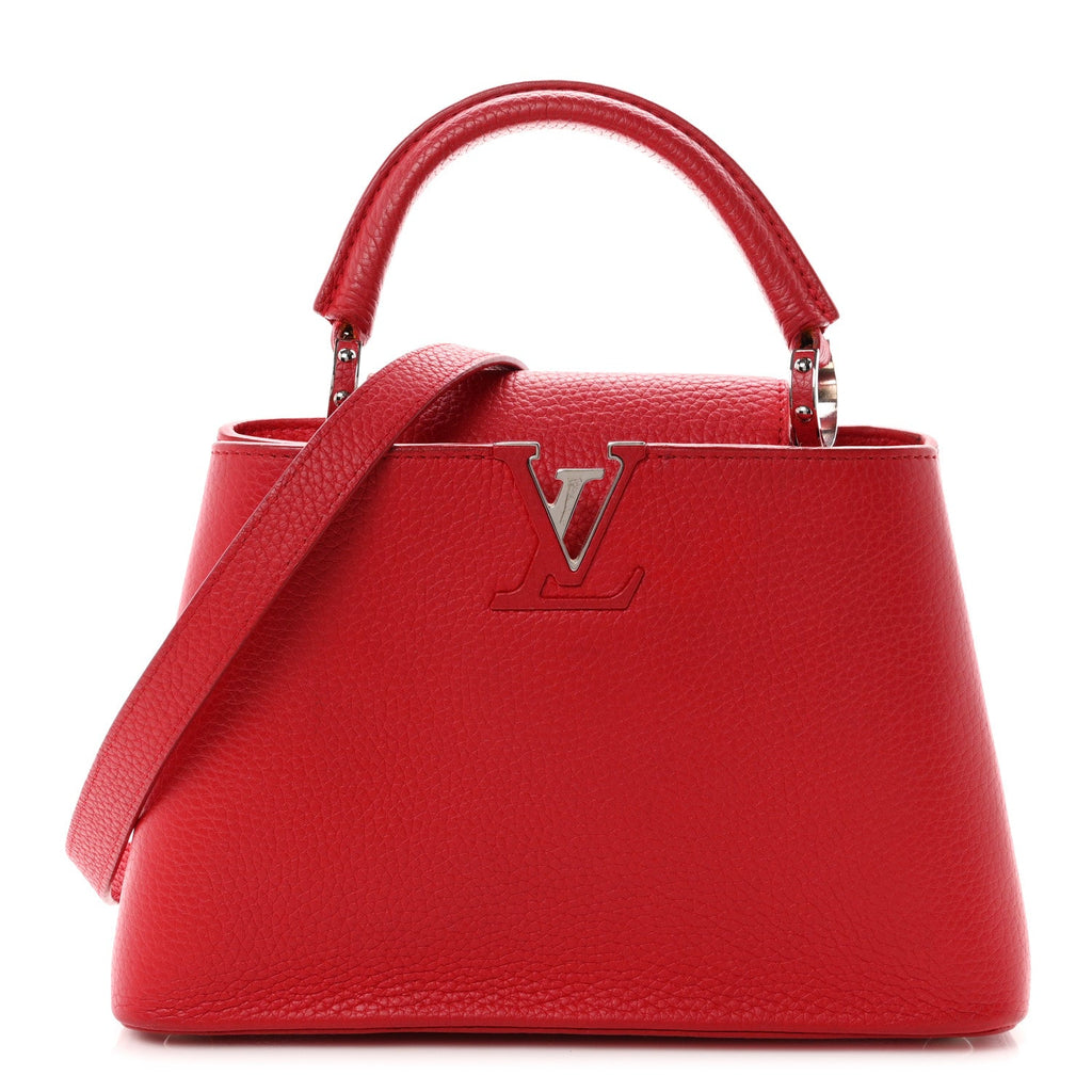 Taurillon Capucines BB Scarlet Red £¨ Direct shipment via from wholesalehk.shop