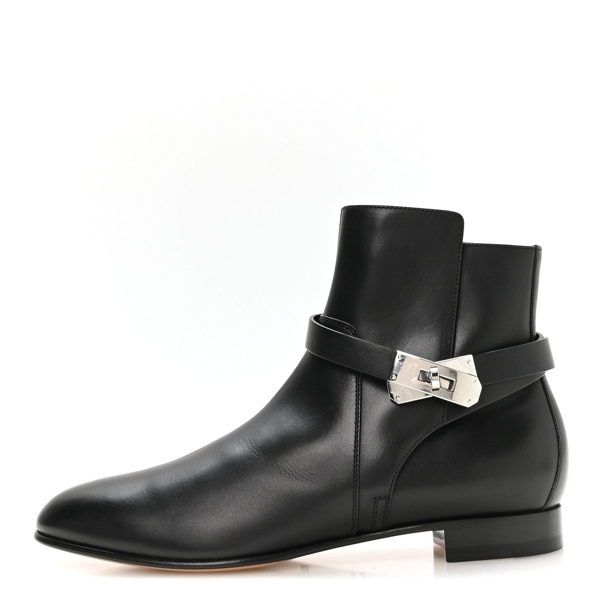 Calfskin Neo Low Boots 41 Black wholesalehk.shop