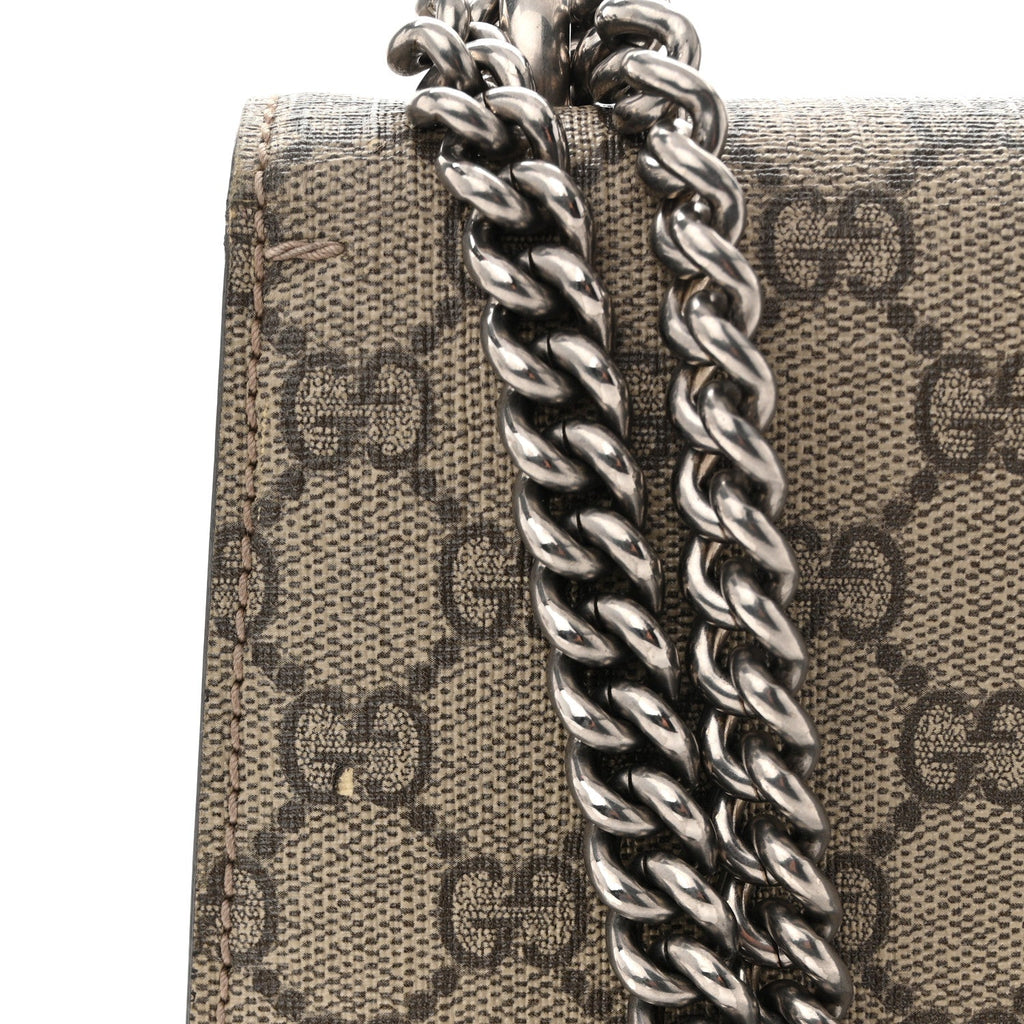 GG Supreme Monogram Small Dionysus Shoulder Bag Taupe wholesalehk.shop
