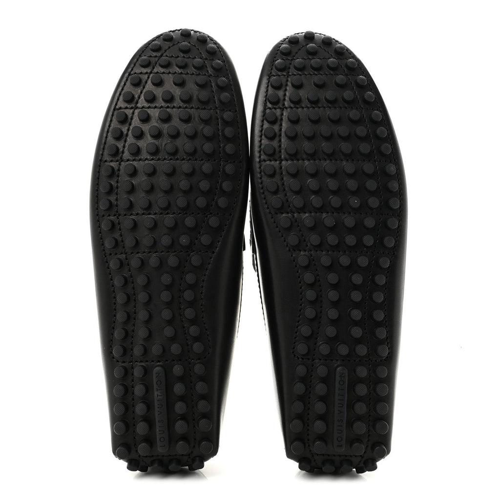Calfskin Mens Monte Carlo Shoe Moccasin Loafers 9 Black £¨ Direct shipment via from wholesalehk.shop
