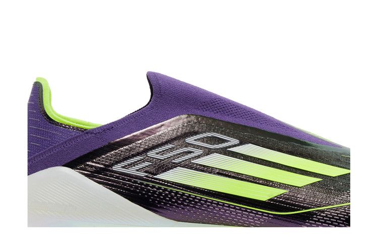 adidas Laceless F50 Elite Fast Reborn FG Purple Lucid Lemon