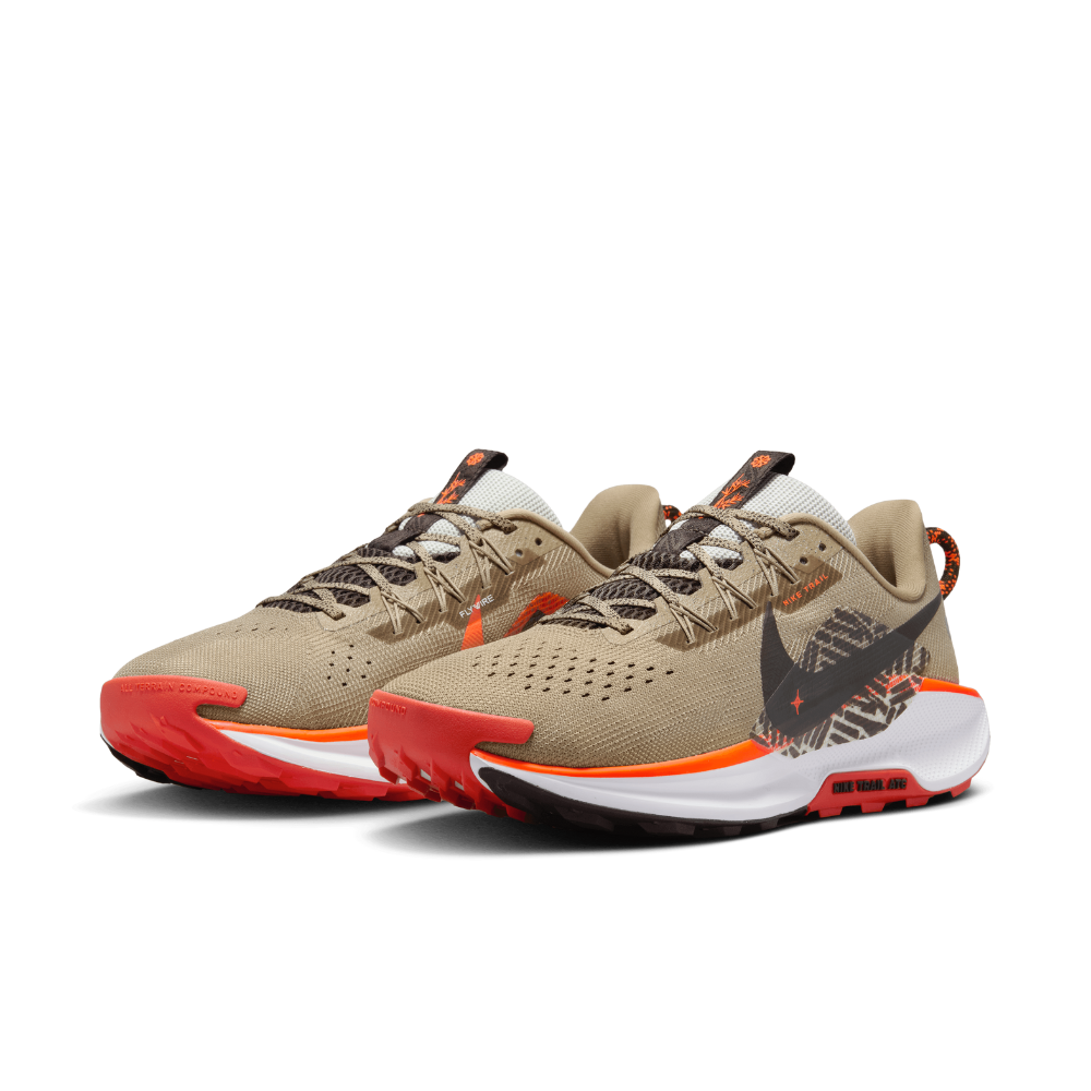 2026 New Arrival Pegasus Trail 5 Men's :Khaki | Hyper Crimson wholesalehk.shop