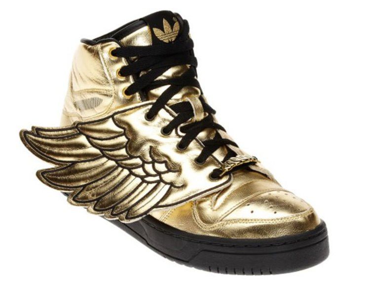 adidas JS Wings 1.0 Jeremy Scott Metallic Gold wholesalehk.shop