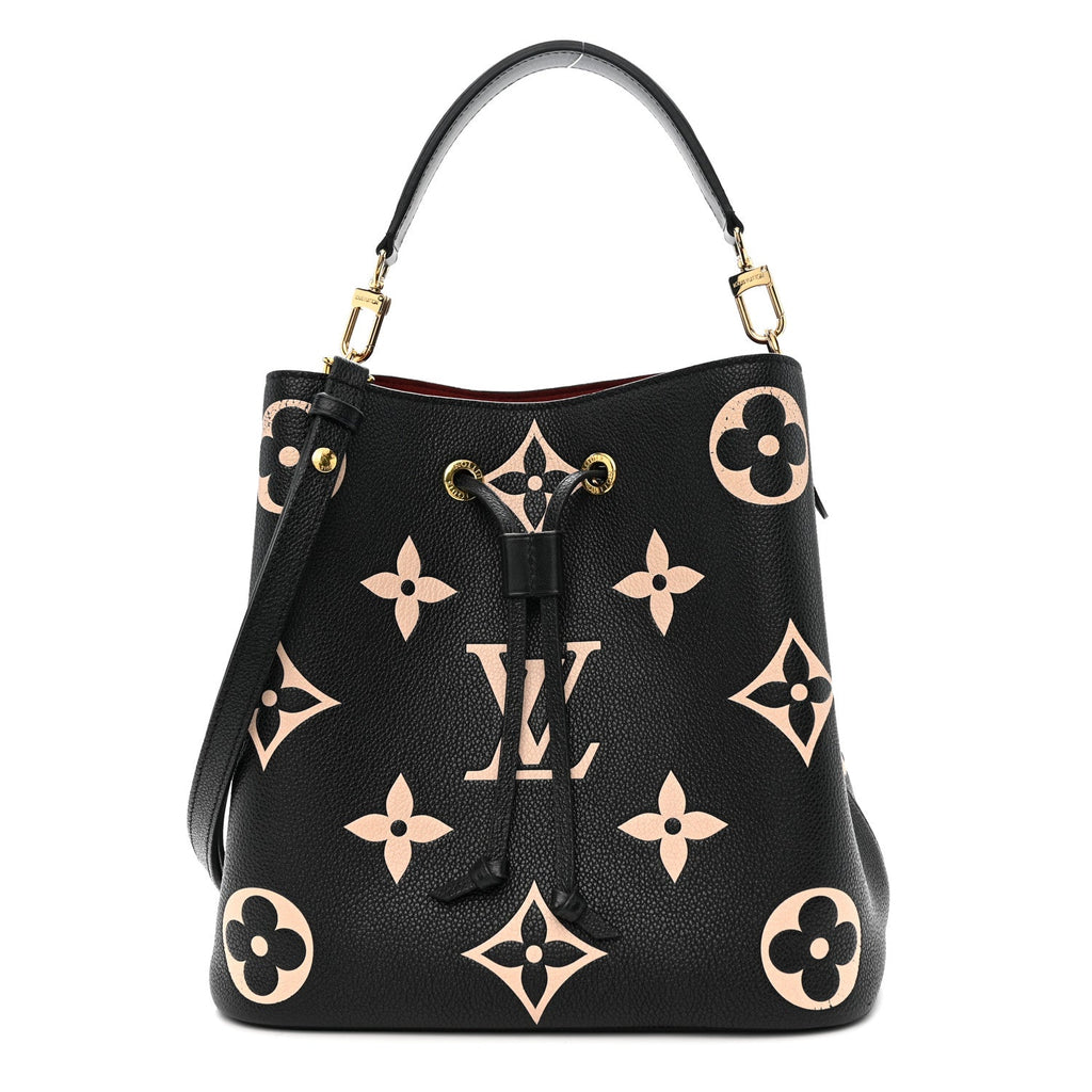 Empreinte Monogram Giant Neonoe MM Black Beige £¨ Direct shipment via from wholesalehk.shop