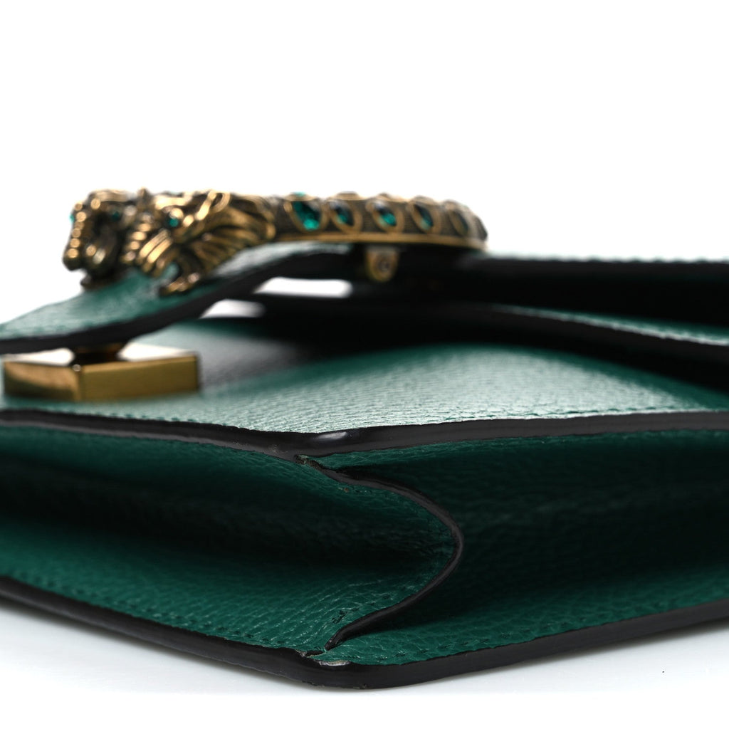 Calfskin Mini Dionysus Shoulder Bag Emerald wholesalehk.shop