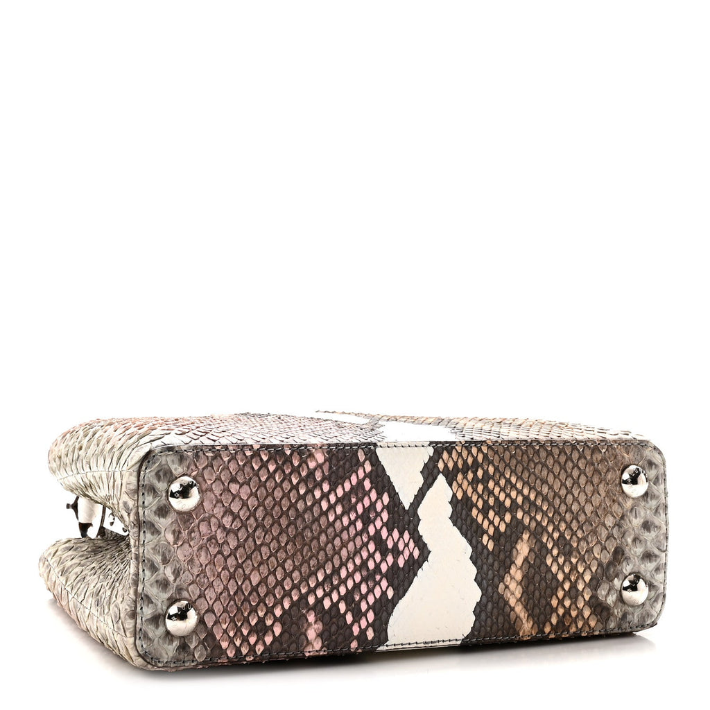 Snakeskin Capucines BB Naturel Multicolor £¨ Direct shipment via from wholesalehk.shop