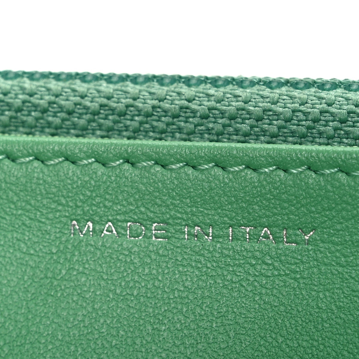 Caviar Chevron Quilted Wallet On Chain WOC Green wholesalehk.shop