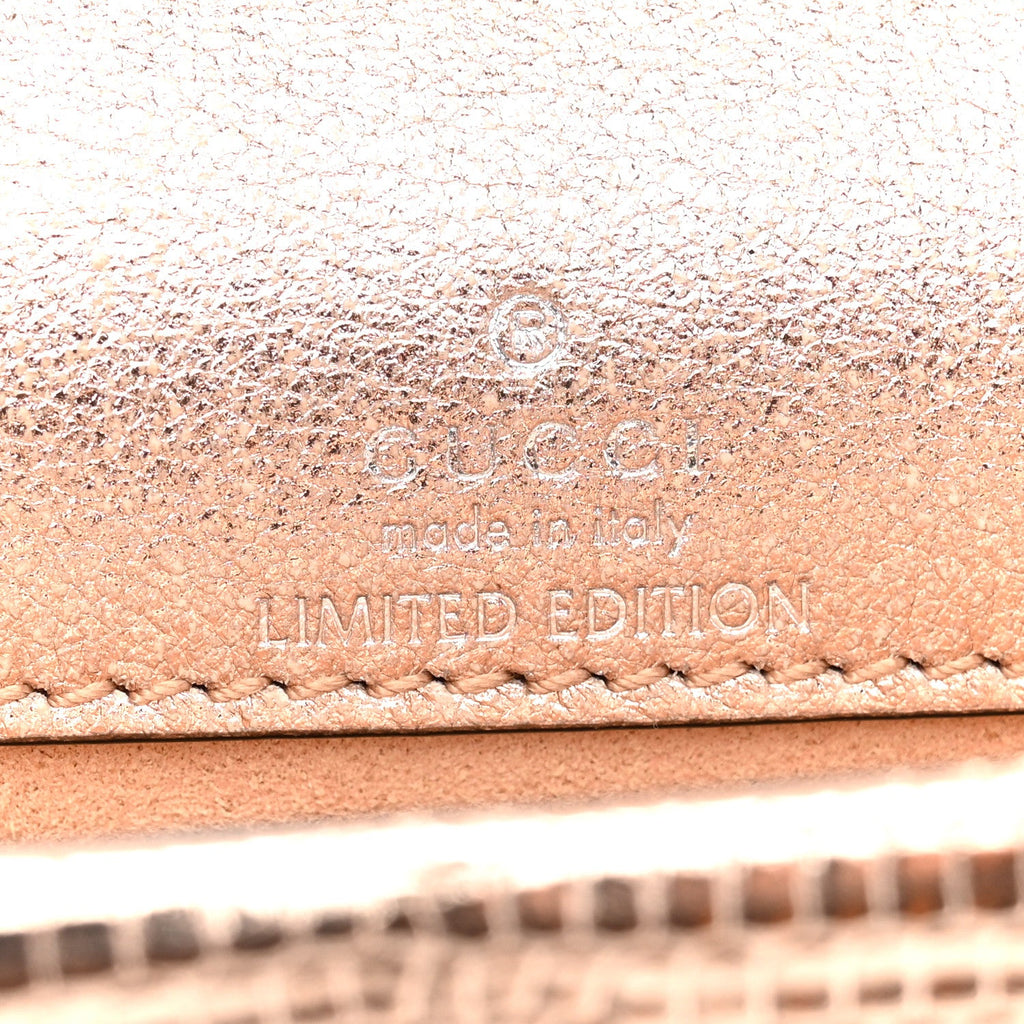 Metallic Lizard Super Mini Dionysus Bag Rame wholesalehk.shop