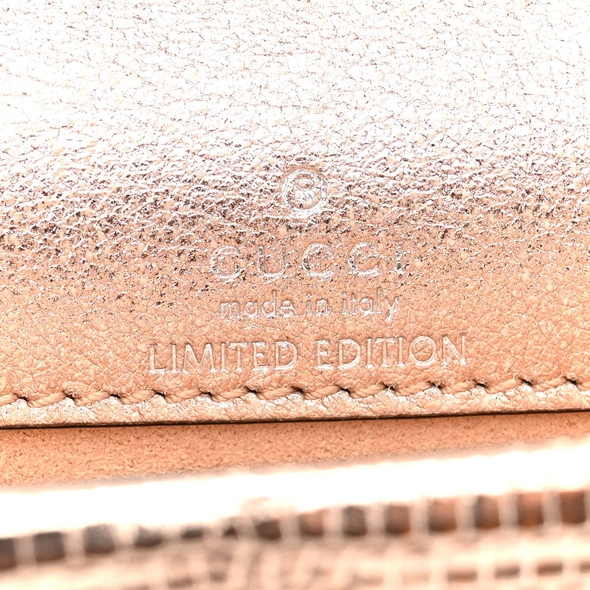 Metallic Lizard Super Mini Dionysus Bag Rame wholesalehk.shop