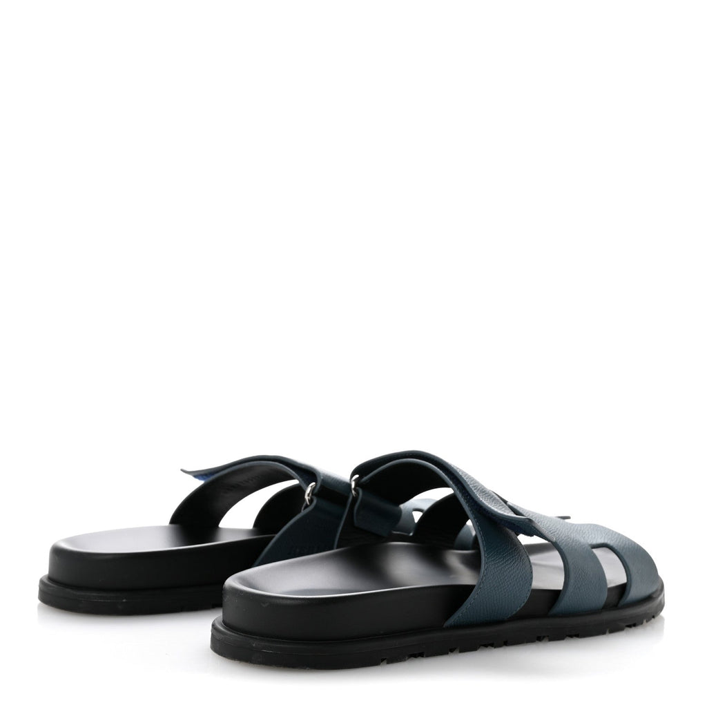 Epsom Mens Chypre Sandals 43 Bleu Canard wholesalehk.shop