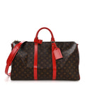 Calfskin Monogram Keepall Bandouliere 50 Coquelicot wholesalehk.shop