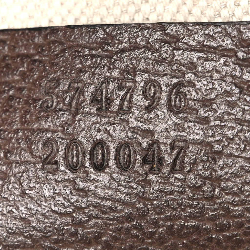 Soft GG Supreme Monogram Medium Ophidia Belt Bag Dark Brown wholesalehk.shop