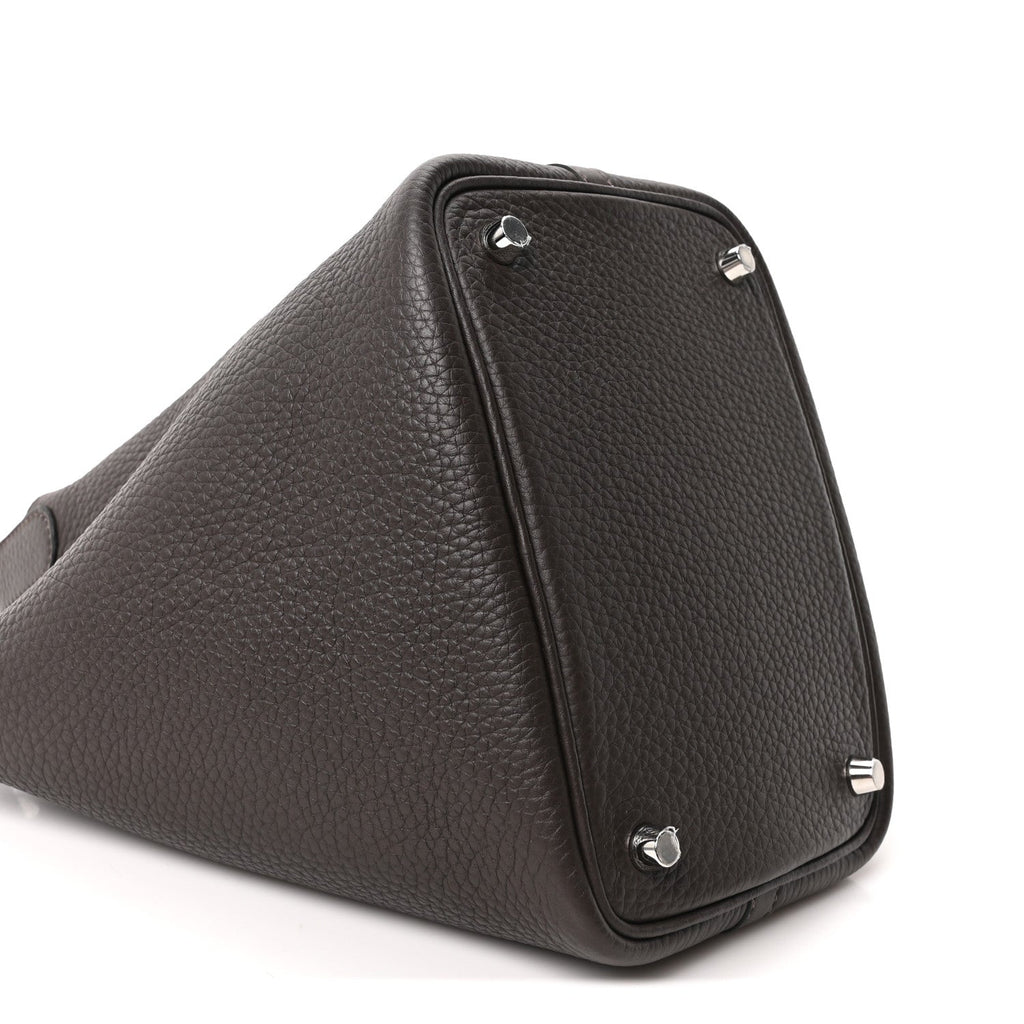 Taurillon Clemence Picotin Lock 18 PM Ebene £¨ Direct shipment via from wholesalehk.shop