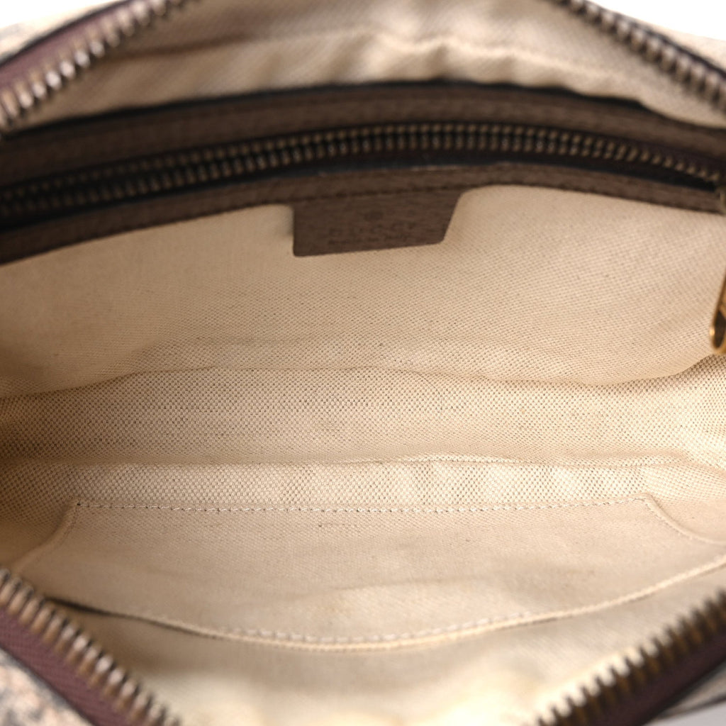 Soft GG Supreme Monogram Medium Ophidia Belt Bag Dark Brown wholesalehk.shop