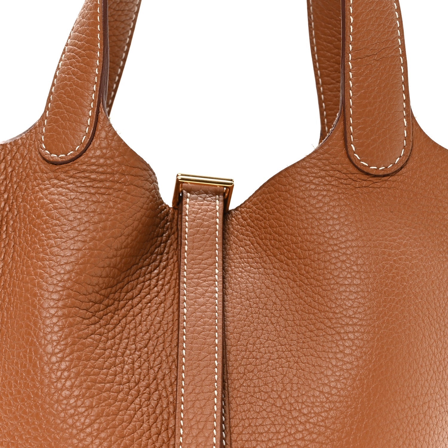 Taurillon Clemence Picotin Lock 18 PM Gold £¨ Direct shipment via from wholesalehk.shop
